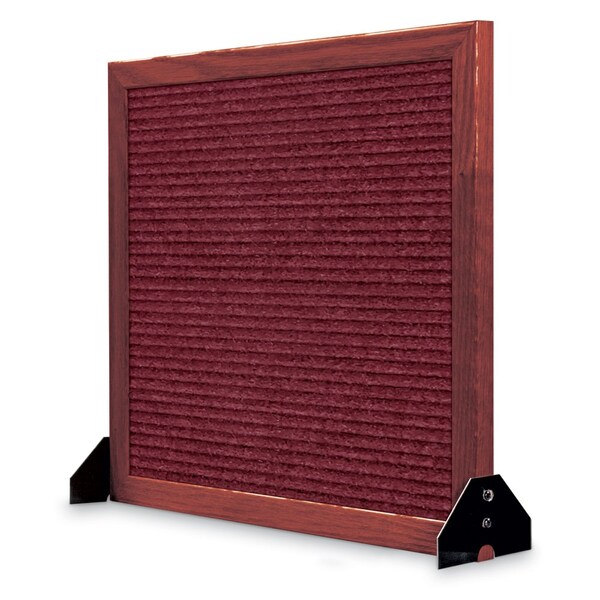 Indoor Enclosed Combo Board, 48"x36", Bronze Frame/Green & Cloud